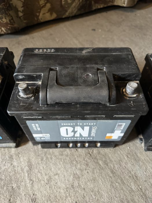 Аккумуляторы 60ки рабочие не замкнутые