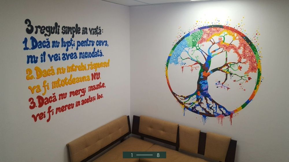 Graffiti pictura pereti