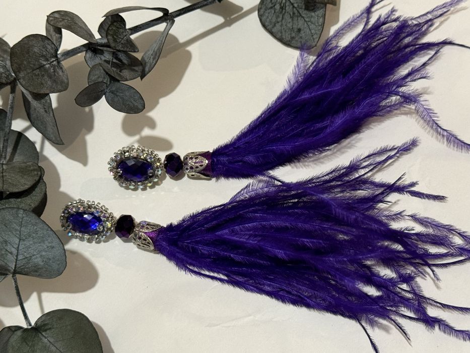 Серьги ручной работы