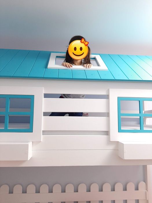 Трёхместная детская кровать