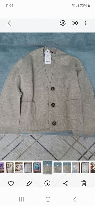 Кардиган суфле Юникло