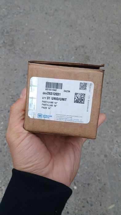 Kalodka, колодка orginal GM Onix