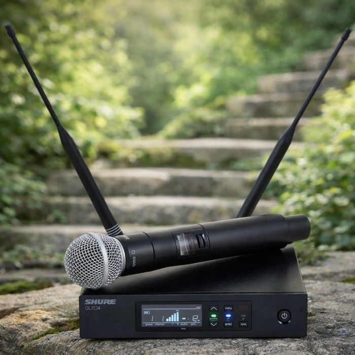 Shure  QLXD4 microfon B58 900Mhz nou pentru concerte si evenimente
