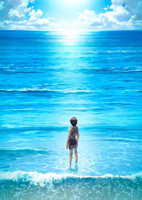 Аниме Постеры формата А3+, Attack On Titan