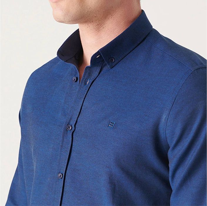 AVVA рубашка с длинным рукавом классического кроя