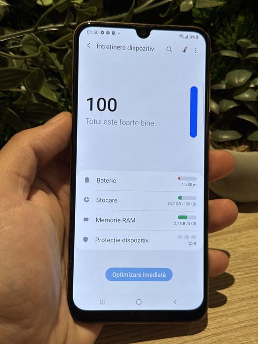 Samsung  A50 portocaliu si alb 128gb ‼️Garantie‼️