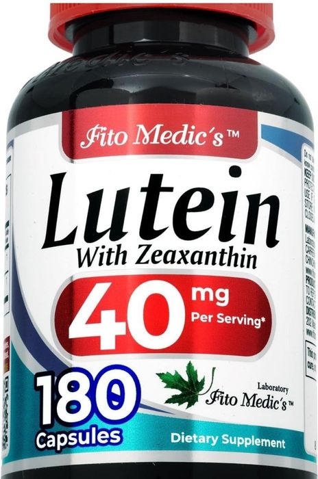 Лютеин Lutein зеаксантин 180 кап 40 мг USA