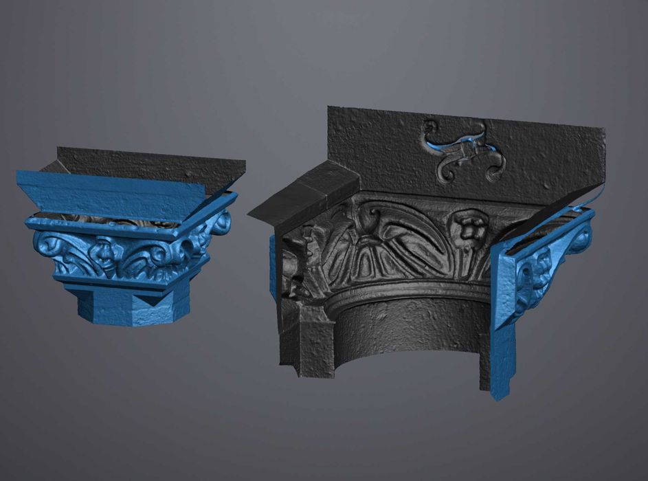 SCANARE 3D • Restaurare• Reproducere Ornamente Stucaturi