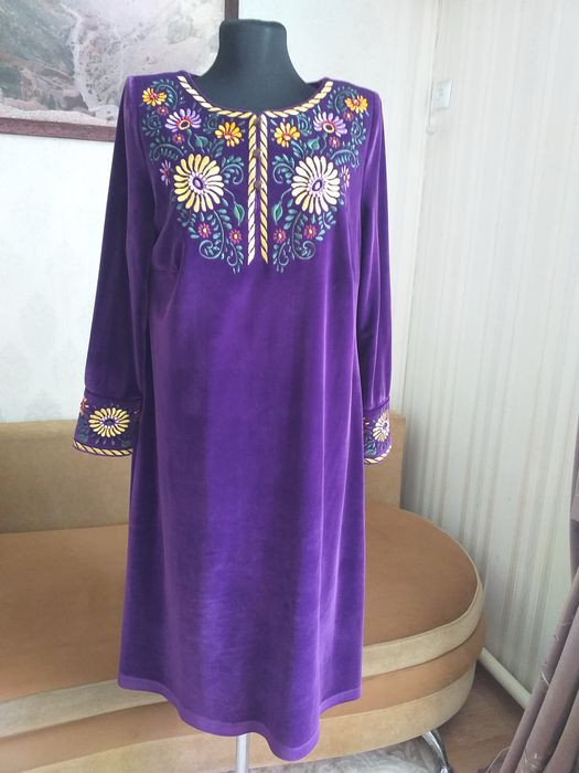 Платье королевскии бархат