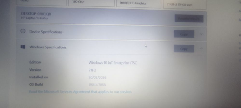 Laptop Hp windows si office cititi anuntul