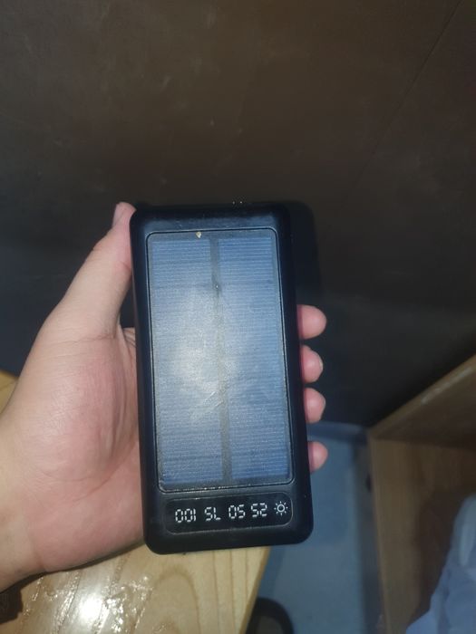 powerbank quyosh bataryali