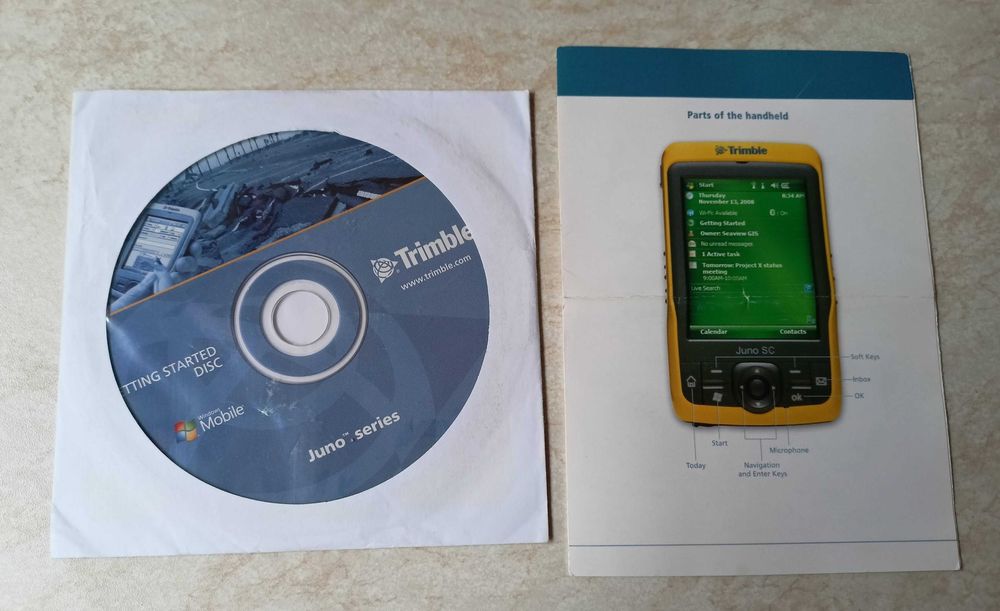 GPS Trimble Juno SB с инсталиран Arcpad