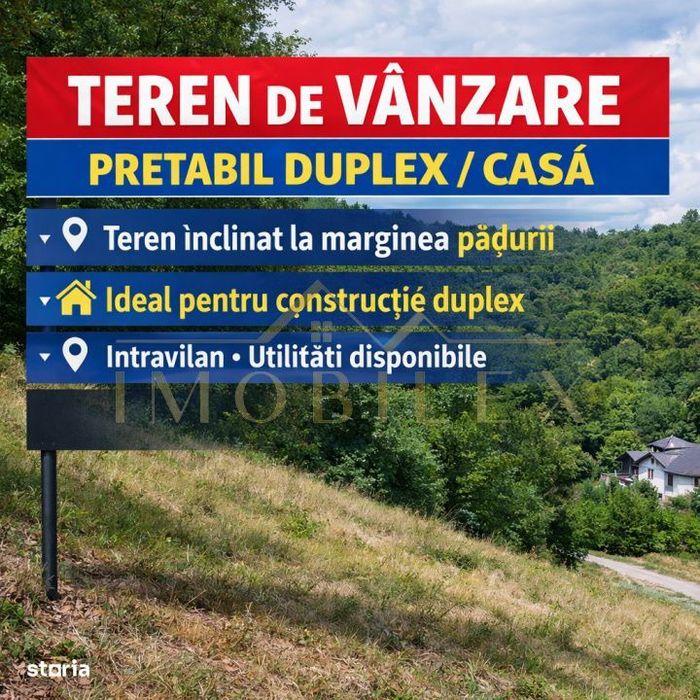 Comision 0% Teren intravilan constructii Narciselor Floresti