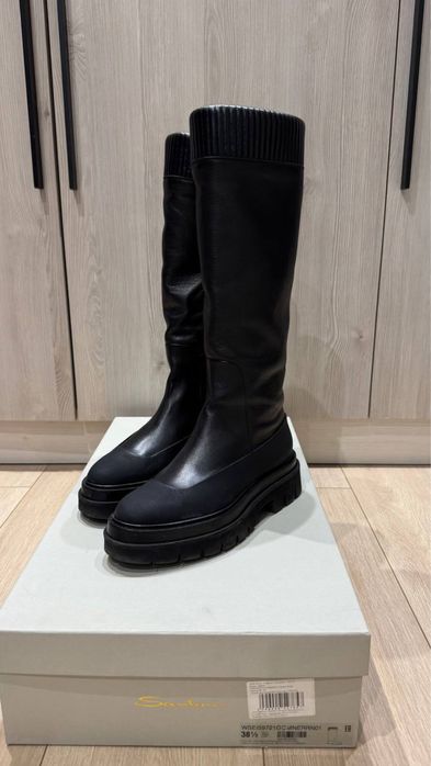 Сапоги Santoni, надеты 1 раз до машины