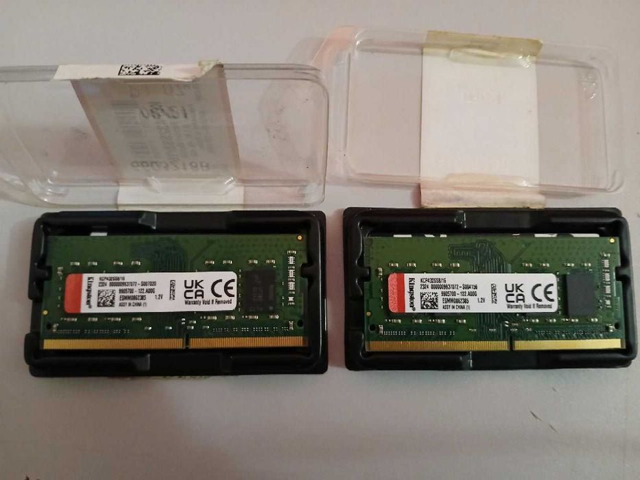 Kit 2x 16GB Kingston DRR4 3200MHz KCP432SS8/16 SO-DIMM