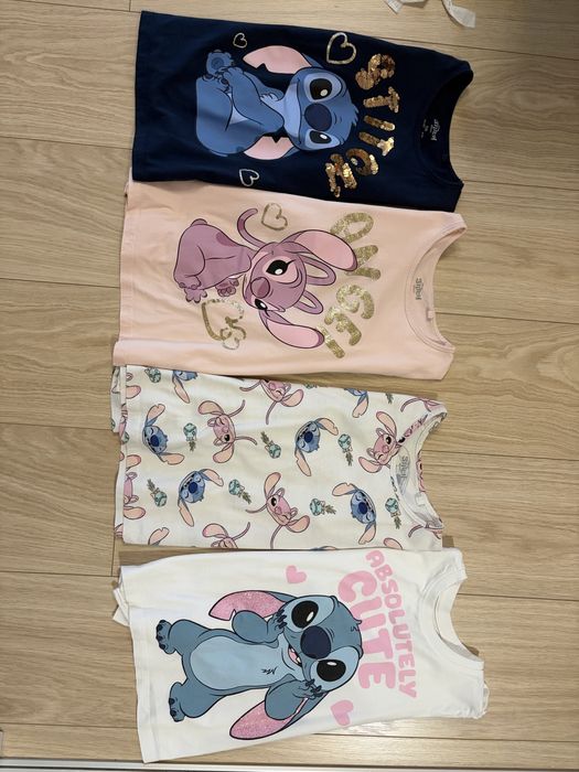 Set 4 bluze cu Angel si Stitch