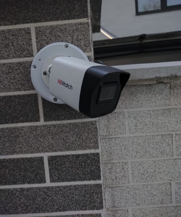 Установка камер видеонаблюдения