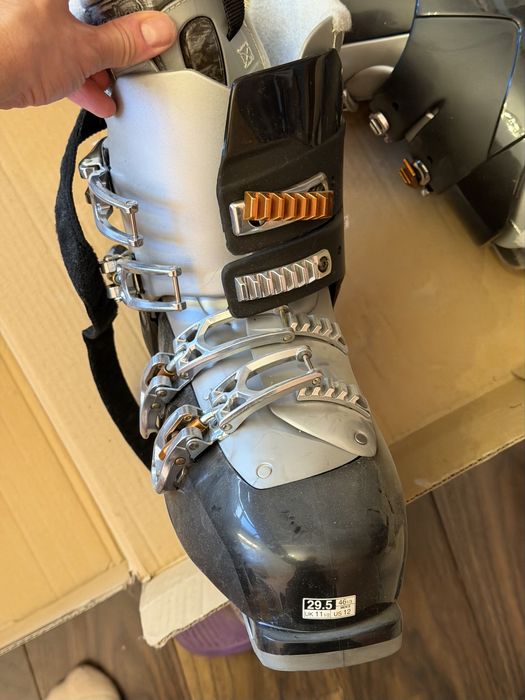 Ботинки лыжны Salomon, размер 45.