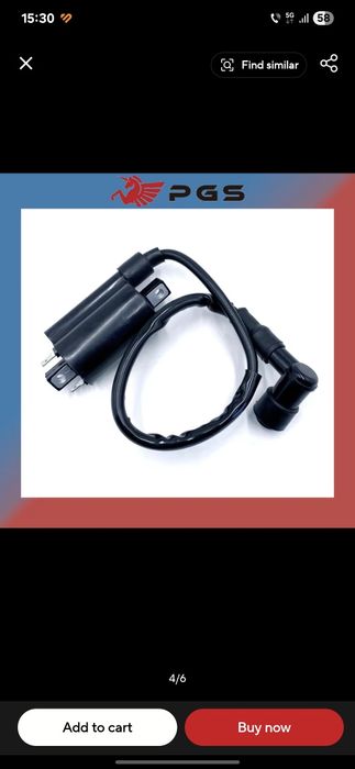 Bobina Inductie Atv LINHAI 400 300 275 260  si pompa benzina vacum