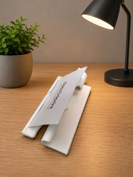 Suport carti de vizita modern pentru birou, imprimat 3D, nou