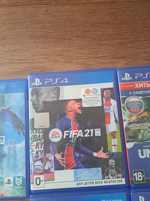 Диски на playstation 4