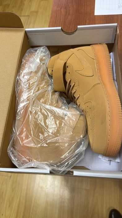 ТОП ОФЕРТА! Nike Air Force 1 High Черни и Кафяви