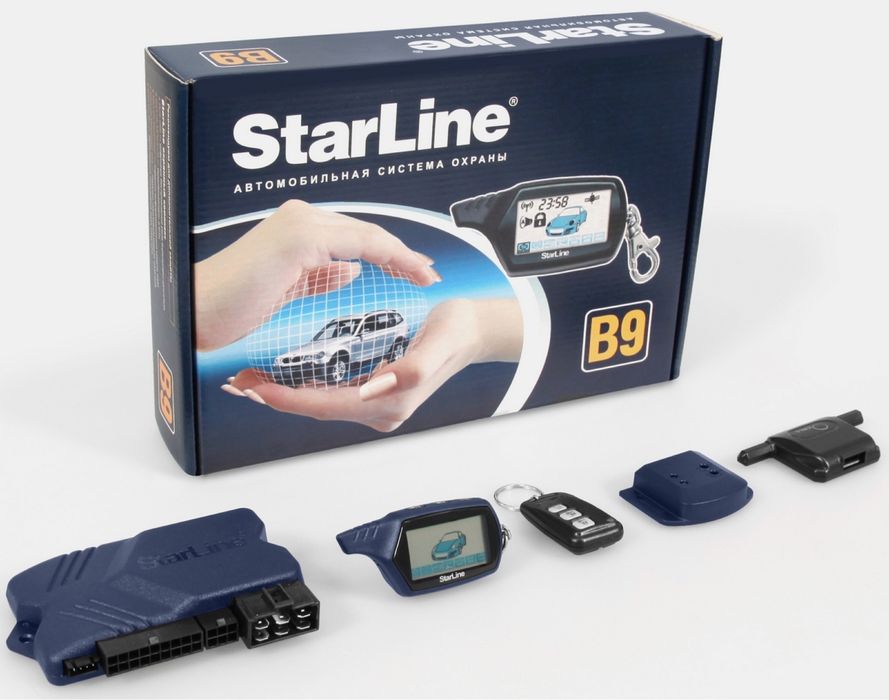 Новая Автосигнализация старлайн тамагавк Starline B9 с автозапуском