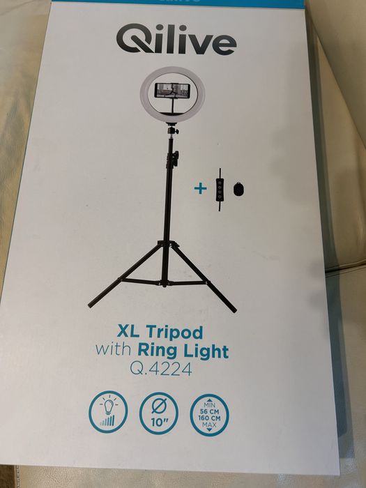 Qilive XL ringlight tripod