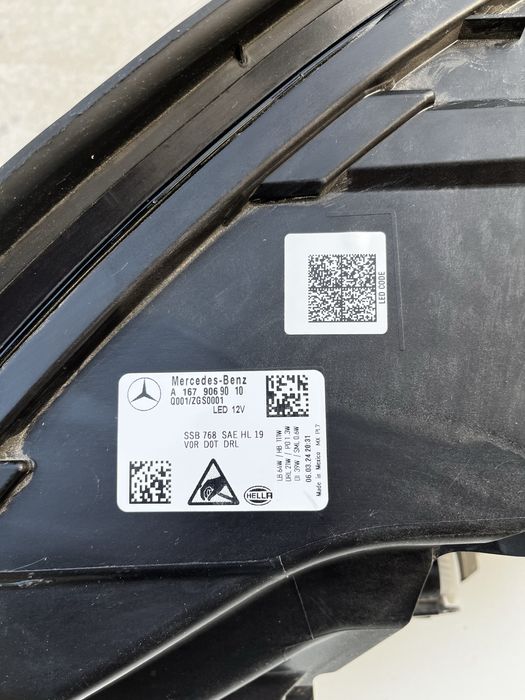 Фар правый R Mersedes GLS 450