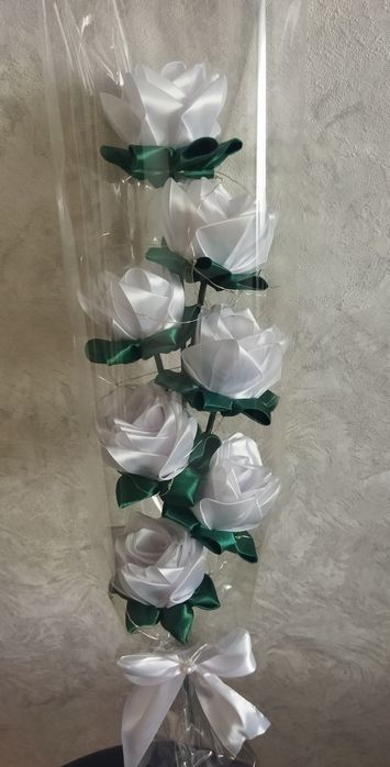 Букеты из роз ручной работы