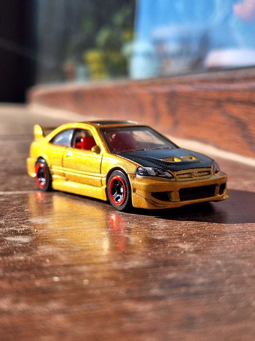 Колекционерска количка HONDA CIVIC SI GRY27 на  HotWheels