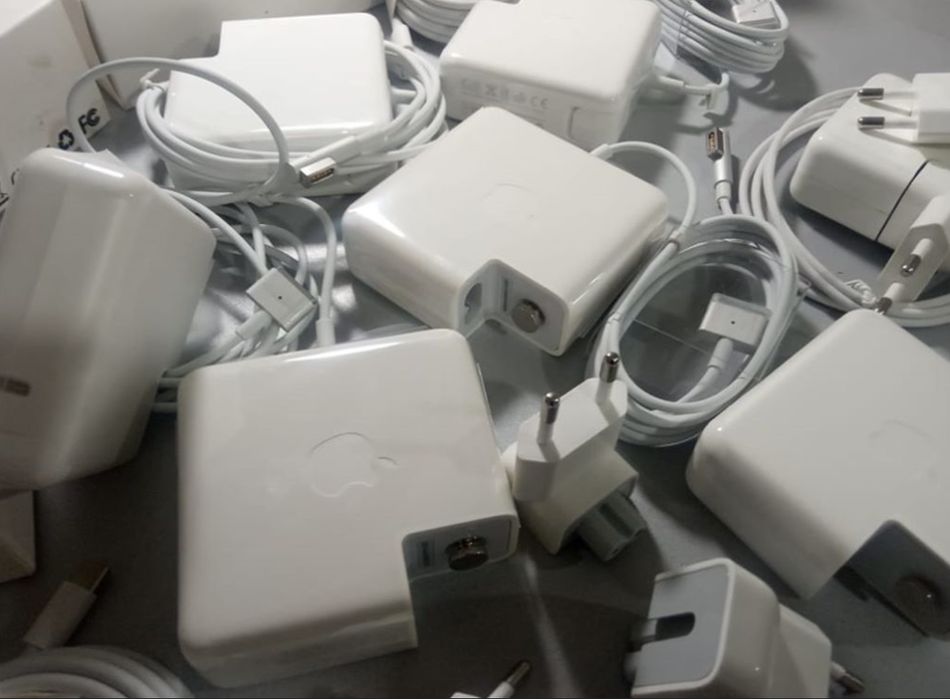 на MacBook 60W Air и Pro - зарядка, блок питания, шнур