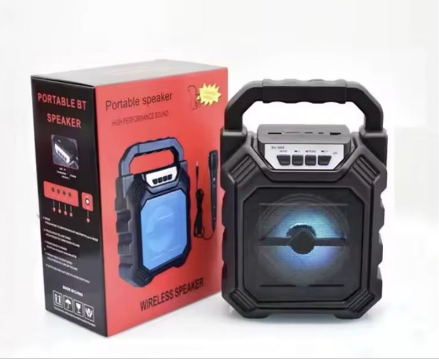 Преносим Bluetooth високоговорител Boom Box YD-668