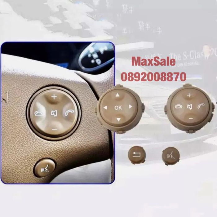 Копчета за волан бутони Mercedes w221 s class s320 s350 Мерцедес