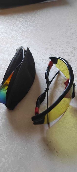 Очки для велосипедиста с 7 линзами