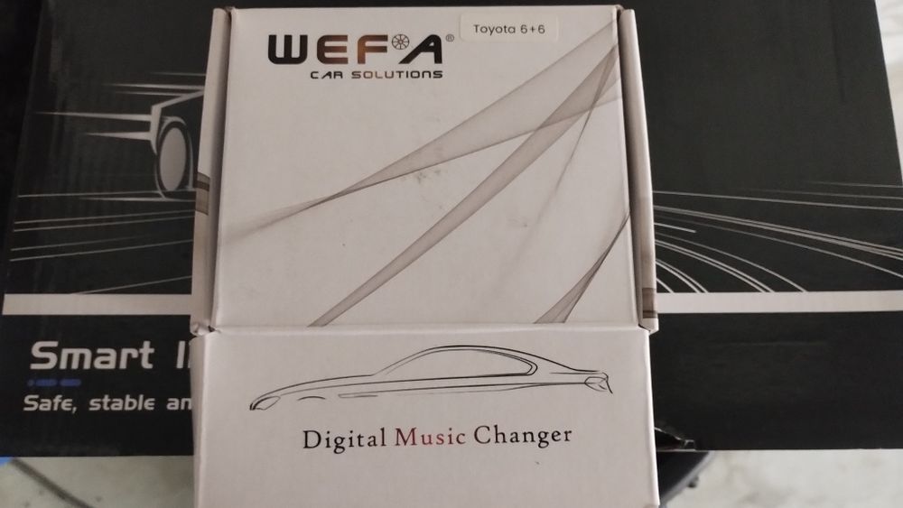 Wefa - сд чейнджър симулатор за Тойота Авенсис Т25