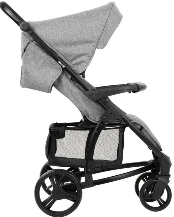 Комбинирана количка 3 в 1 KikkaBoo - Madrid, Dark Grey Melange