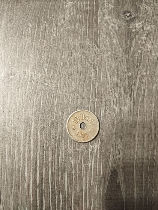 Moneda 10 bani 1905