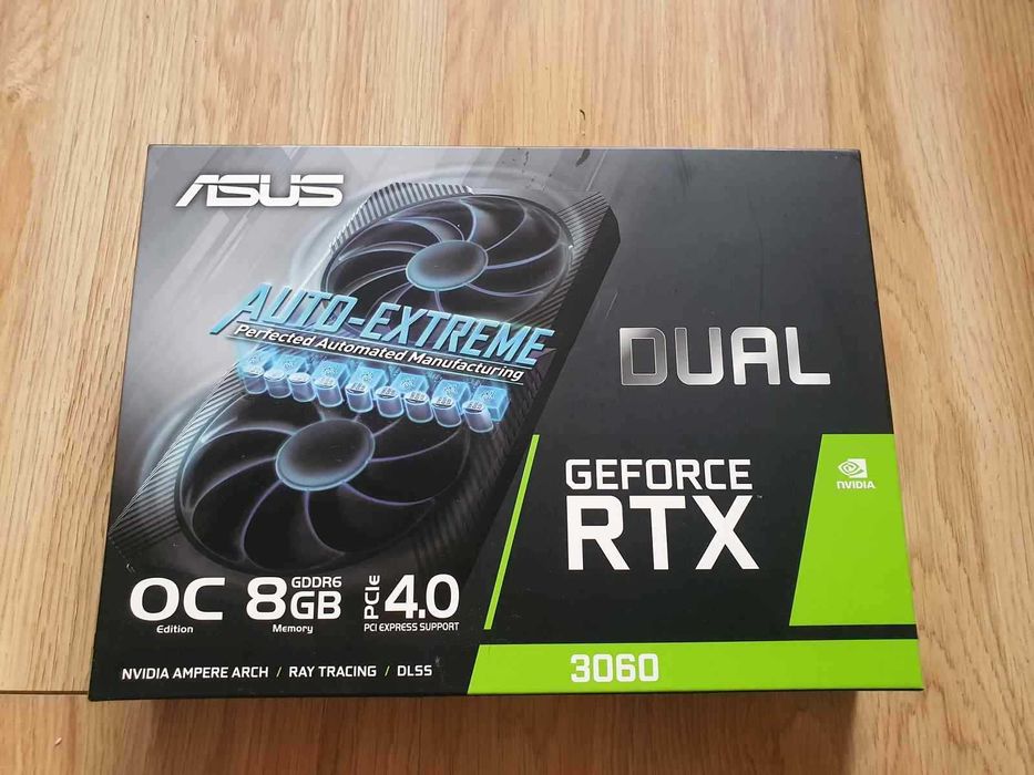Placa Video Asus Nvidia GeForce RTX 3060 DualOC 8GB Noua Sigilata