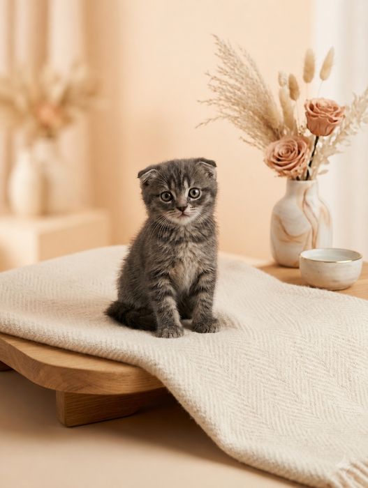 Scottish fold mushugi