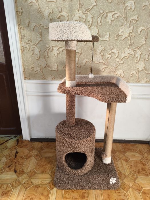 Домик для кошек. Игровой комплекс. Зоодомики