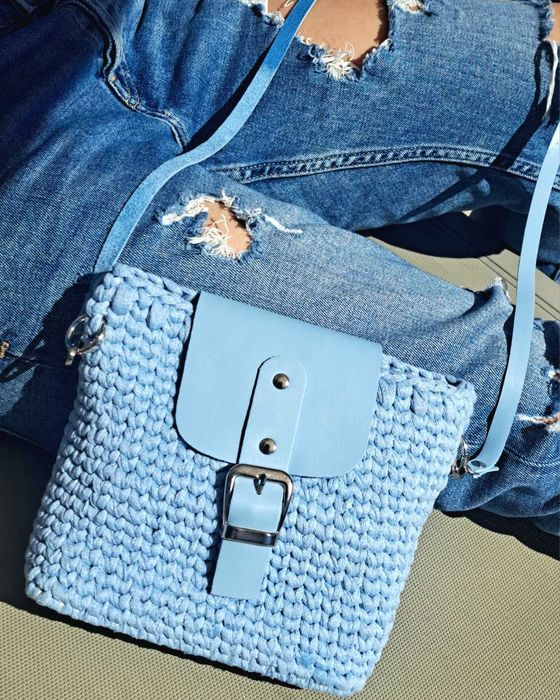 Плетена лятна чанта