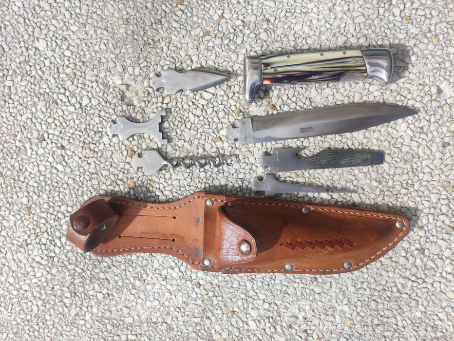 Продавам Многофункционален ловен нож с. Буковец + нож на дневалния