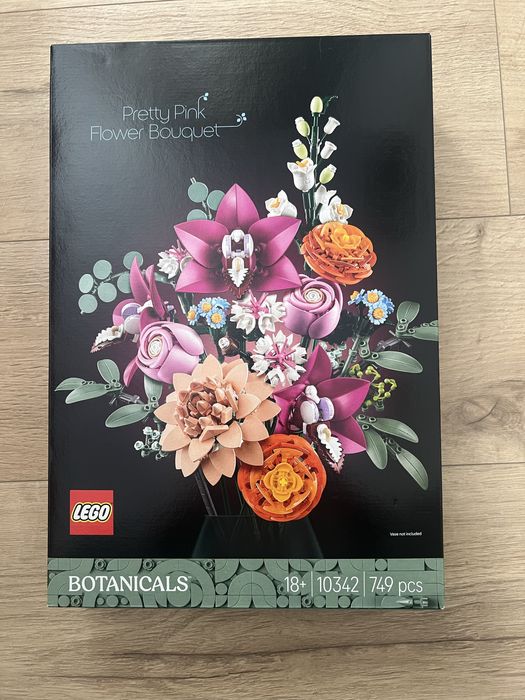 Lego 10342 buchet de flori roz