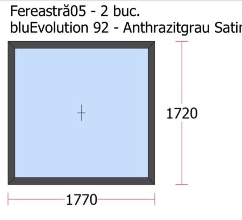Geamuri termopan negre salamander bluevoltion