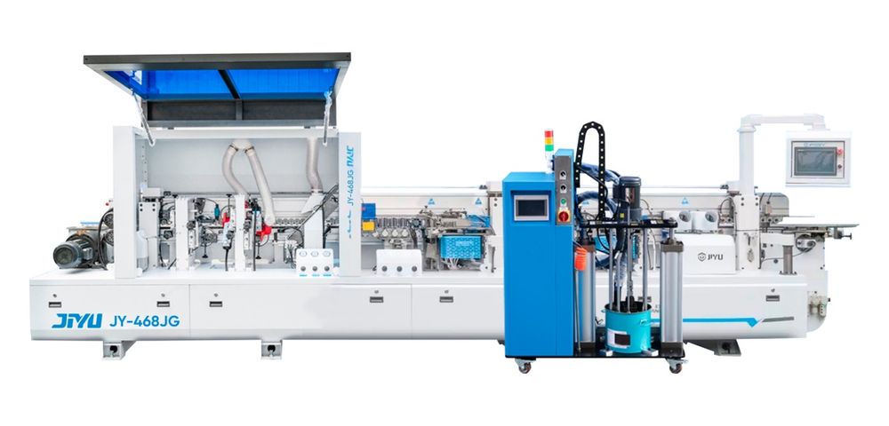 Автоматический кромкооблицовочный станок JY-468JG (PUR)