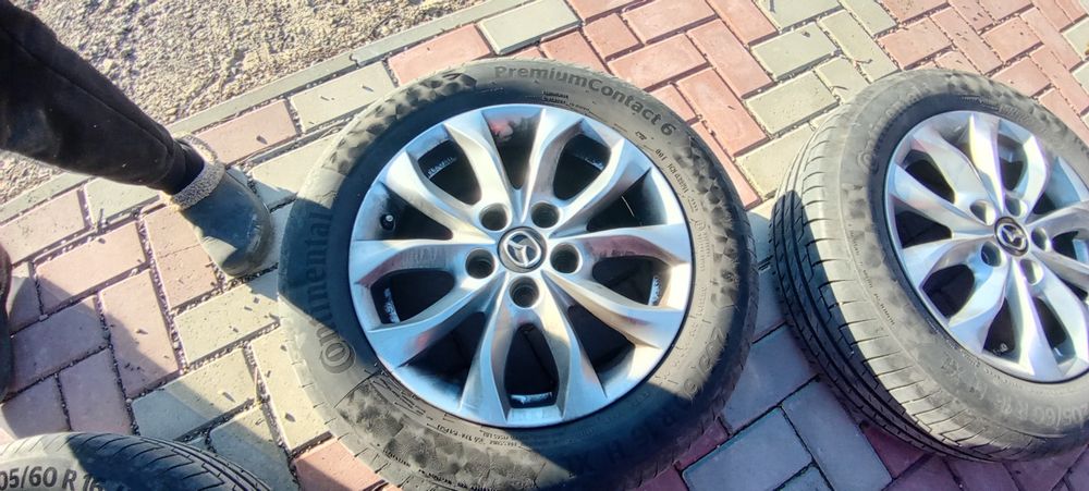 Vand jante originale Mazda valve metalice 3, cx3, cx5 R16