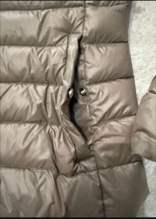 Geaca Mango cu puf natural marinea S