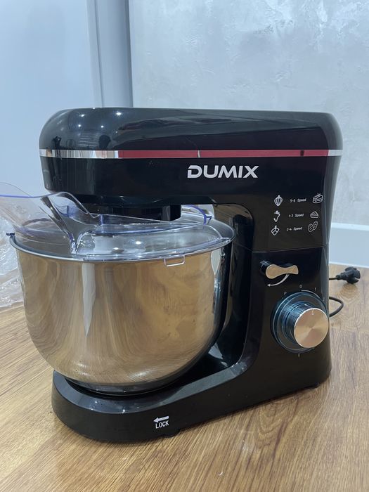 Тестомес Dumix DX-130 5.5л черный