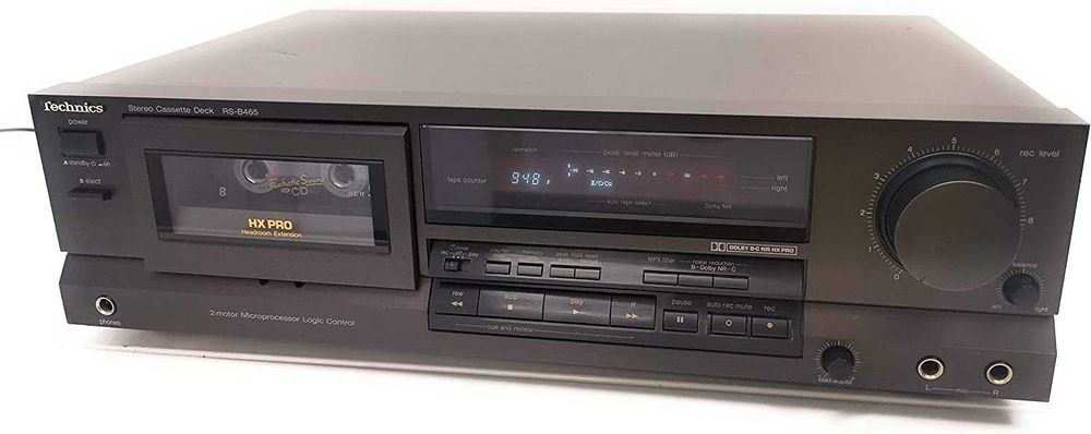 caseten deck technics rs b 465